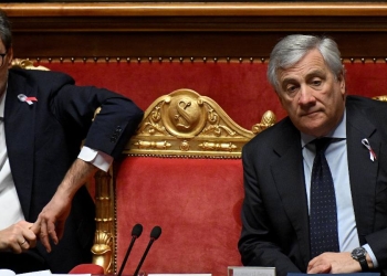 Giorgetti e Tajani al Senato