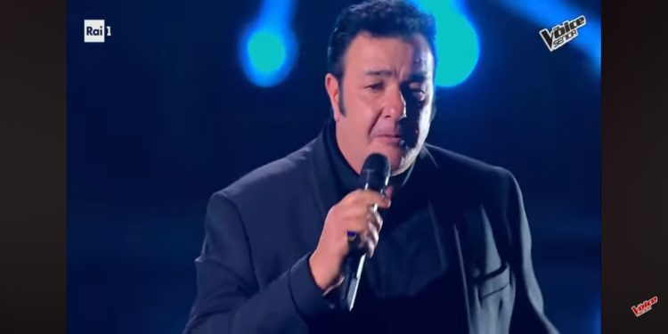 Giuseppe Maragno,  The Voice Senior 2024 (Foto screenshot YouTube)