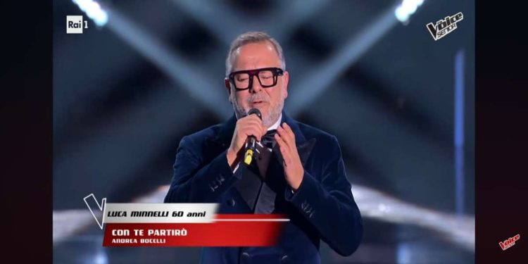 Luca Minnelli finalista The Voice Senior 2024