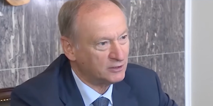 Nikolaj Patrushev, Segretario del Consiglio di Sicurezza della Russia (screen da YouTube)