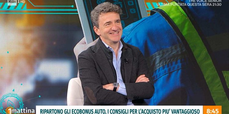 Vincenzo Borgomeo a Uno Mattina sugli incentivi auto 2024