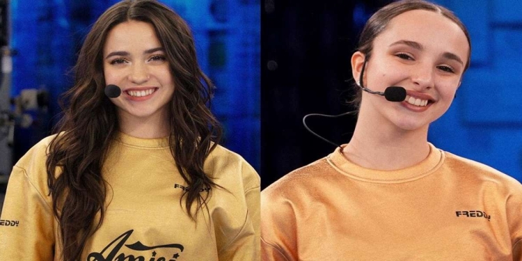 Lucia e Sofia, eliminato Amici 2024 (foto da social di Amici)