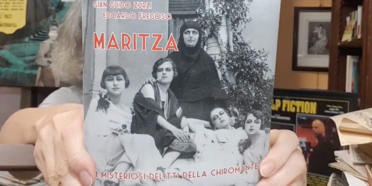 Bice "Maritza" Carrara, la copertina del libro di Zurli e Fregoso (screen da YouTube)