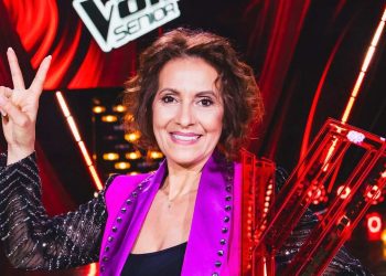 Diana Puddu, screen dal canale Youtube di The Voice Senior