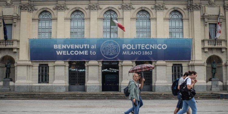 Politecnico di Milano (Foto 2023 ANSA/MATTEO CORNER)