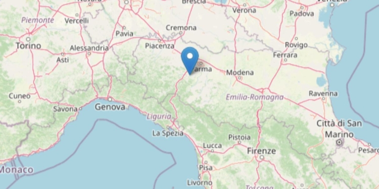 Terremoto oggi Parma