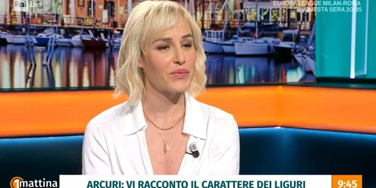 Alice Arcuri a Uno Mattina