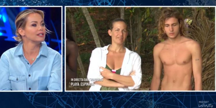 Sonia Bruganelli difende Pietro Fanelli all'Isola dei Famosi 2024 (Foto: Screenshot)