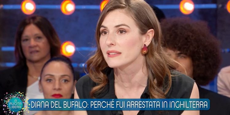 Diana Del Bufalo a Da noi a ruota libera 2024