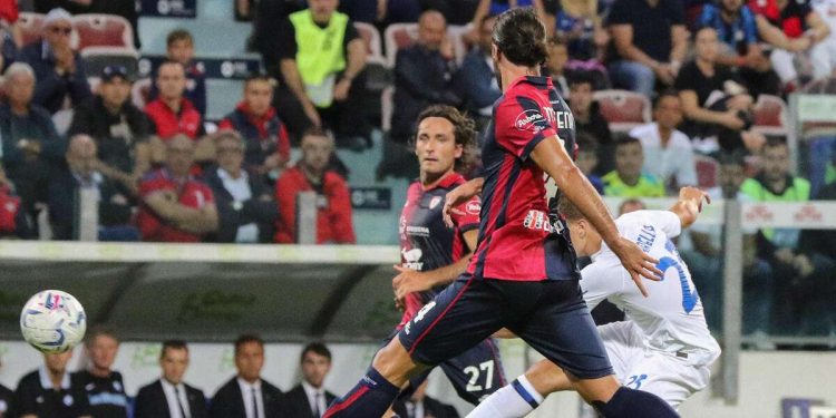 Il Cagliari in Serie A (Foto ANSA)