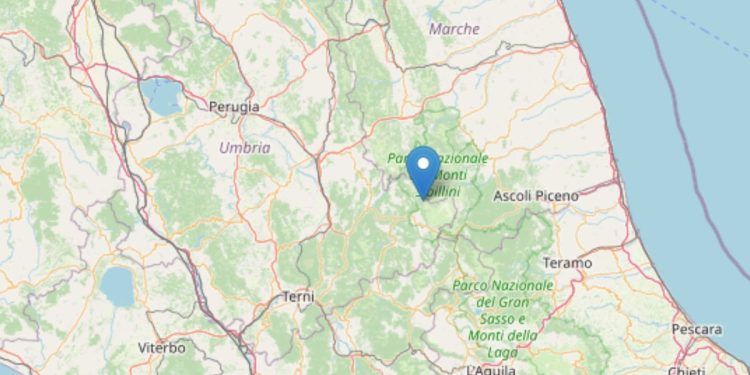 terremoto di oggi a Norcia