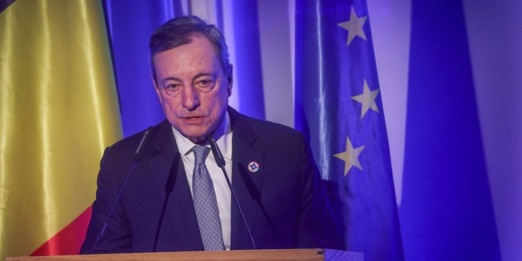 Mario Draghi in Ue