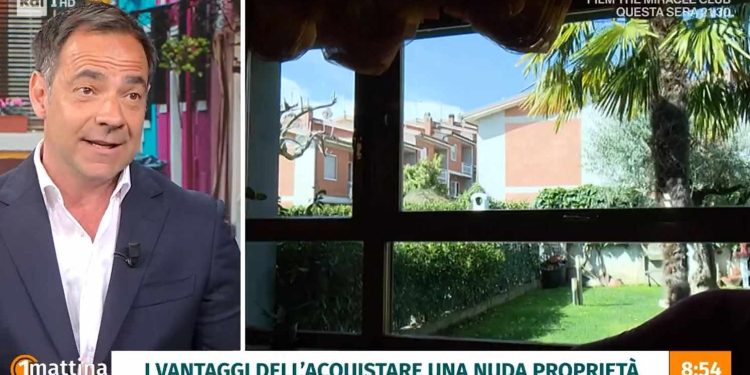 A Uno Mattina si parla di nuda proprietà