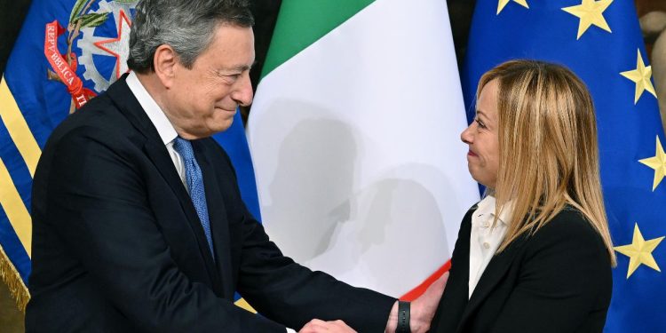 Draghi e Meloni