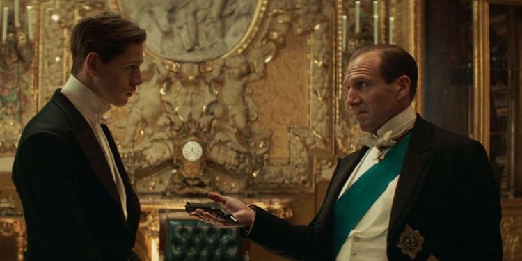 The King's Man - Le origini, una scena del film