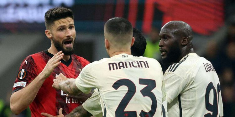 Roma Milan è il ritorno dei quarti di Europa League (Foto ANSA)