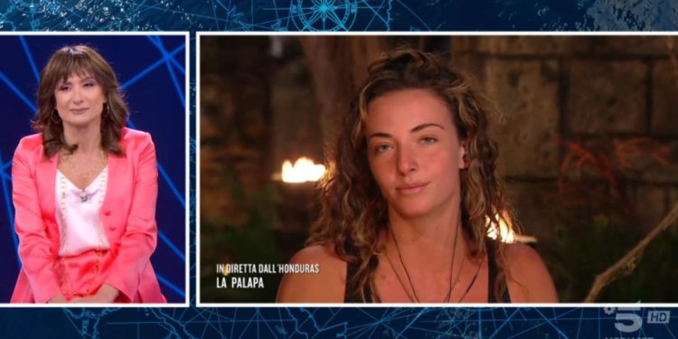 Greta Zuccarello all'Isola dei Famosi 2024 (Foto: Canale 5)