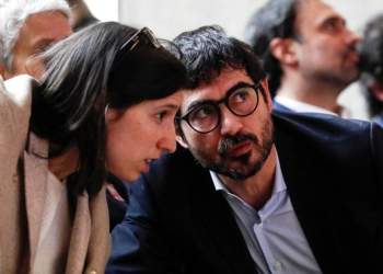 Elly Schlein (Pd) e Nicola Fratoianni (Sinistra Italiana) nel 2020 (Ansa)