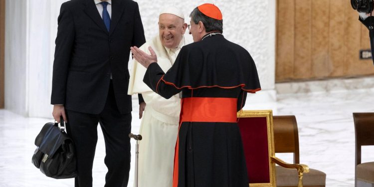 Papa Francesco con Betori