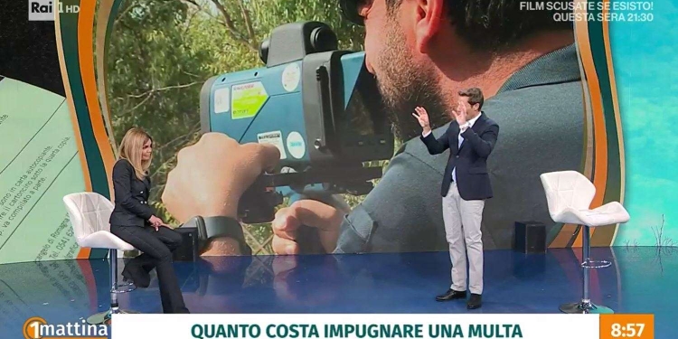 Multe a autovelox, il punto a Uno Mattina