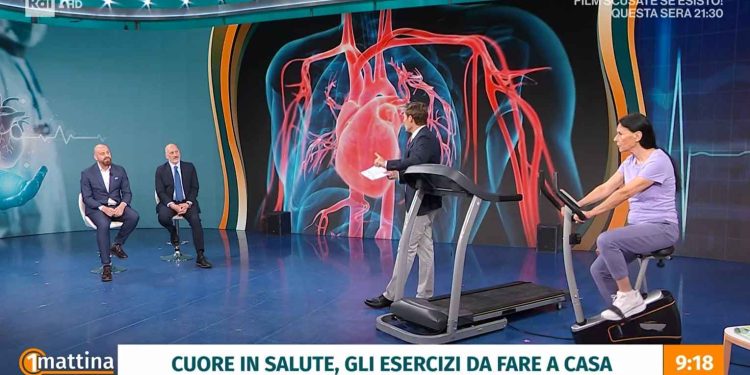 La salute del cuore a Uno Mattina