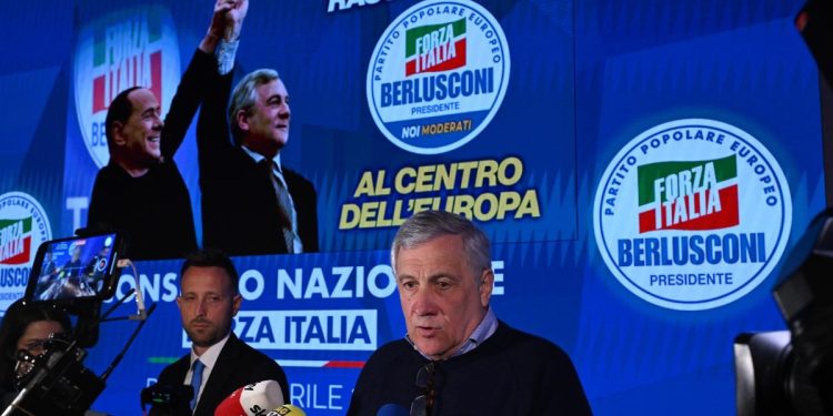 Tajani, Forza Italia