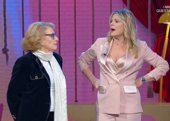 Fioretta Mari e Patrizia Pellegrino a Uno Mattina in Famiglia