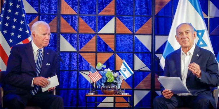 Biden con Netanyahu in Israele