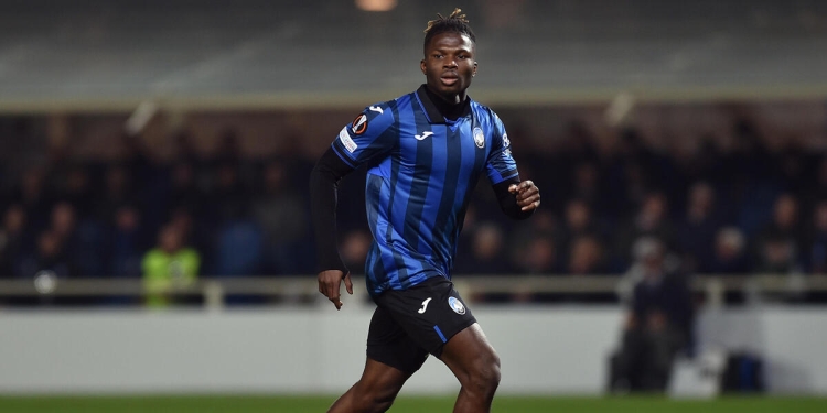 El Bilal Touré, attaccante dell'Atalanta (Foto ANSA)