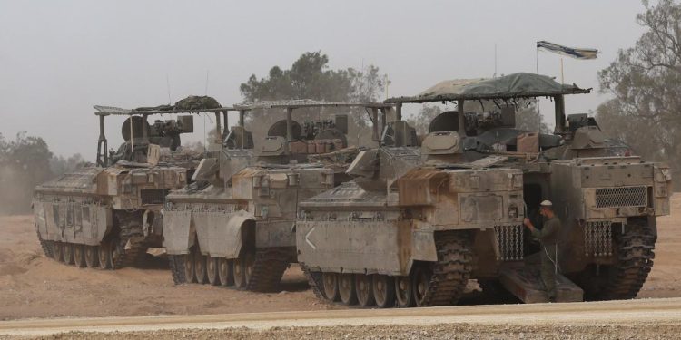 Tank Israele a Rafah