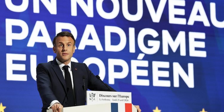 Discorso Macron alla Sorbona