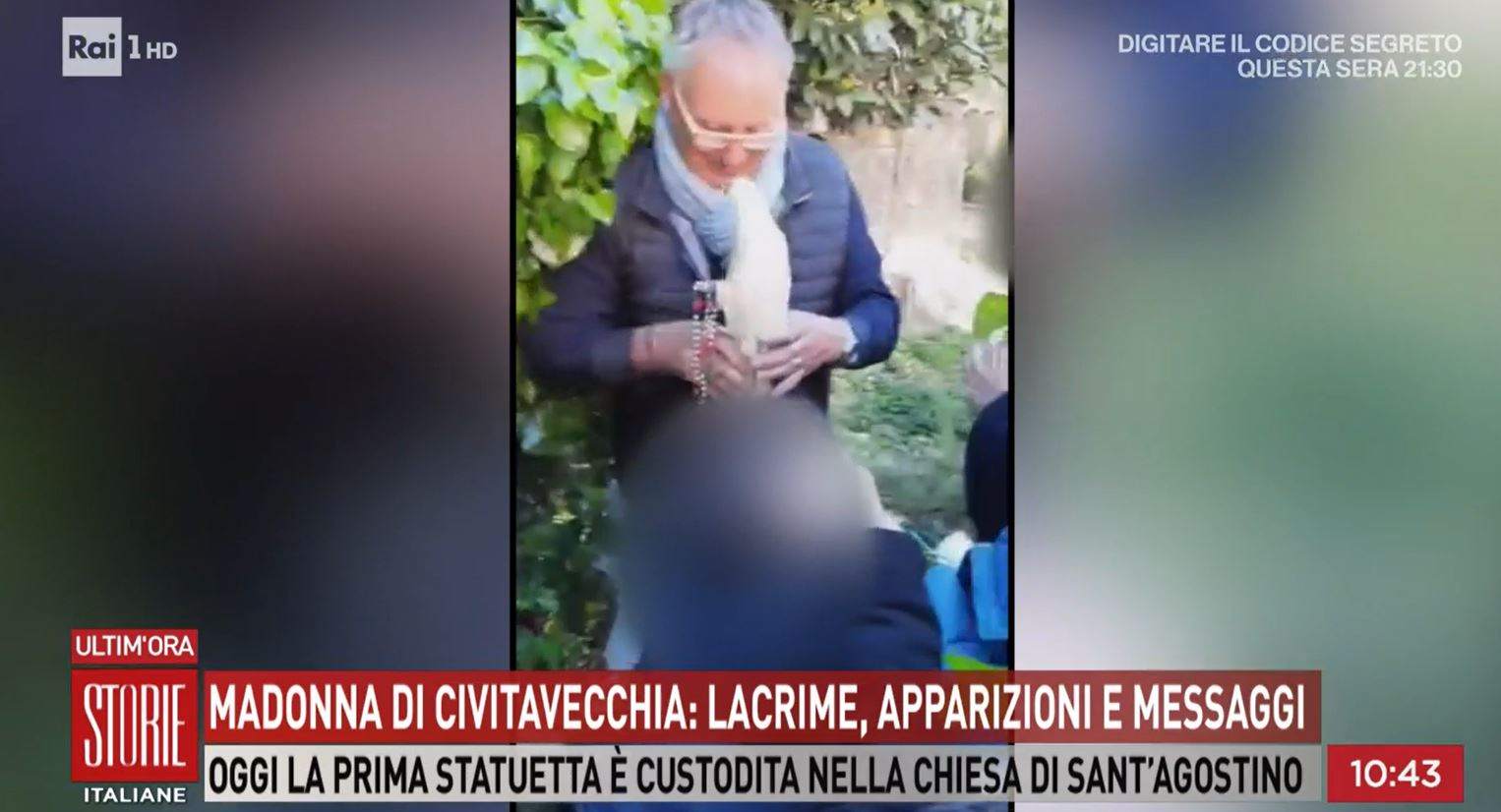 Il caso della Madonna di Civitavecchia a Storie Italiane