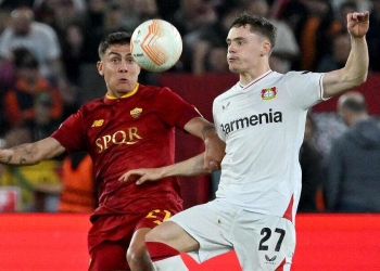 Dybala in Bayer Leverkusen Roma, ritorno semifinale Europa League (Foto ANSA)