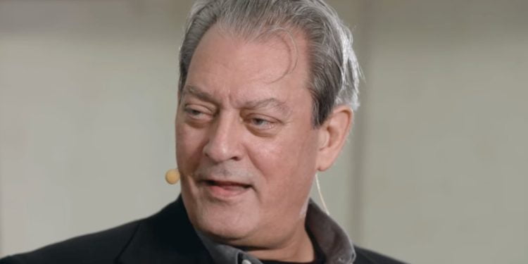 Paul Auster (screen da YouTube)