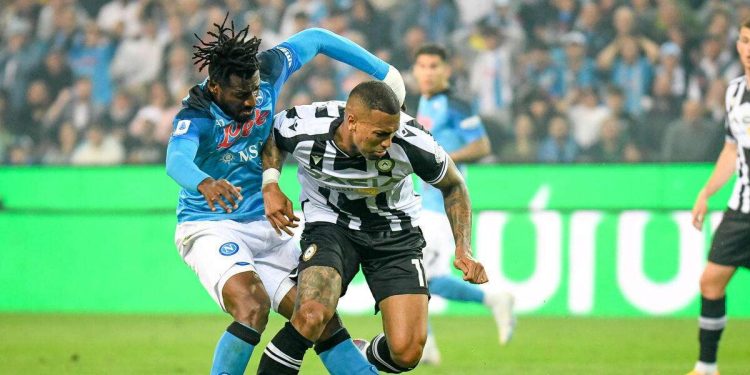 Probabili formazioni Udinese Napoli, Serie A 35^ giornata (Foto ANSA)