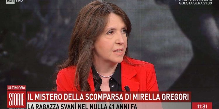 Il caso di Mirella Gregori a Storie Italiane