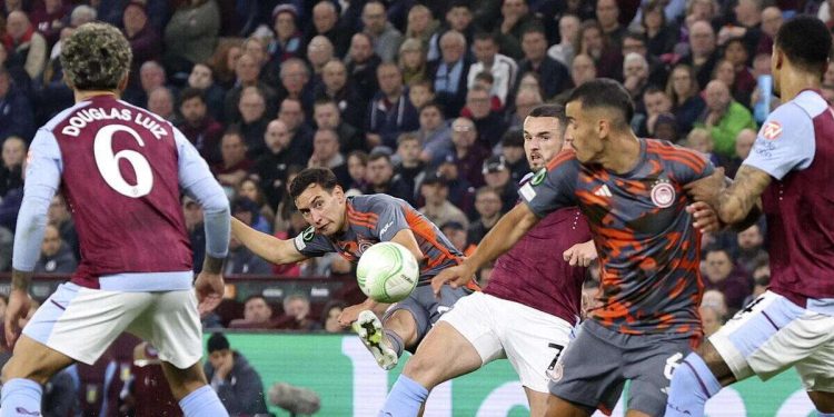 Probabili formazioni Olympiakos Aston Villa, ritorno semifinale Conference League (Foto ANSA)