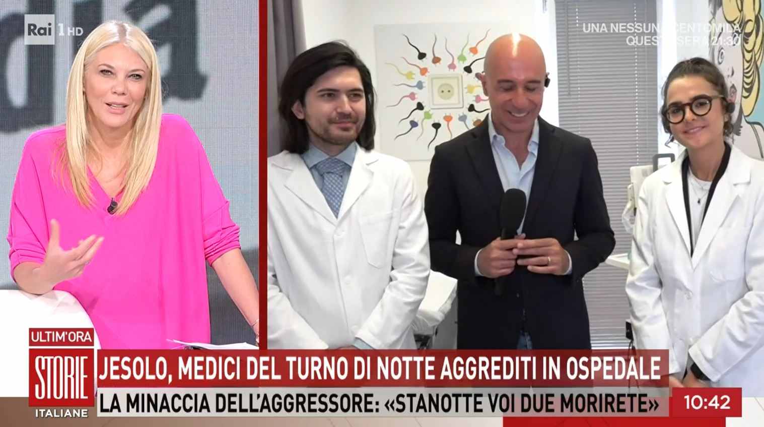 Due medici aggrediti a Jesolo (Storie Italiane)