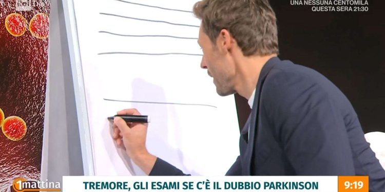 Si parla di tremore e di Parkinson a Uno Mattina