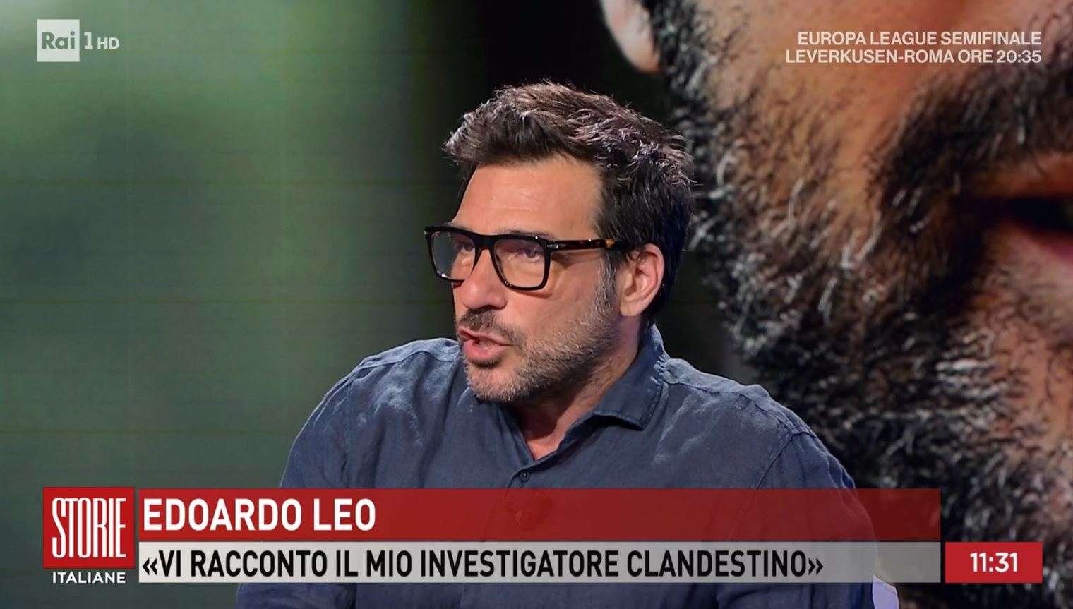 Edoardo Leo a Storie Italiane