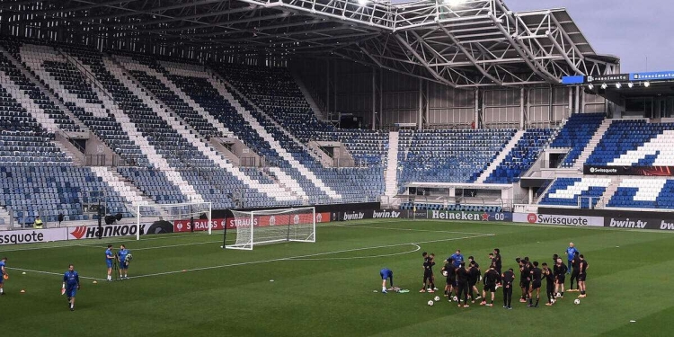 Il Gewiss Stadium di Bergamo, casa dell'Atalanta (Foto ANSA)