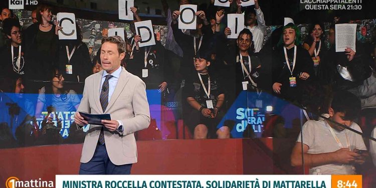 Il caso della contestazione a Rccella a Uno Mattina