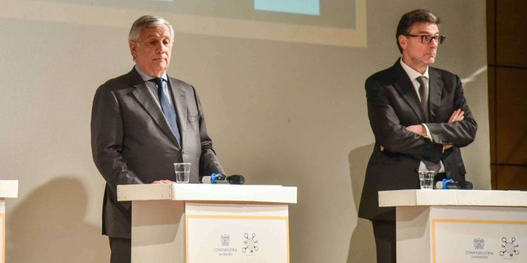 Tajani e Giorgetti