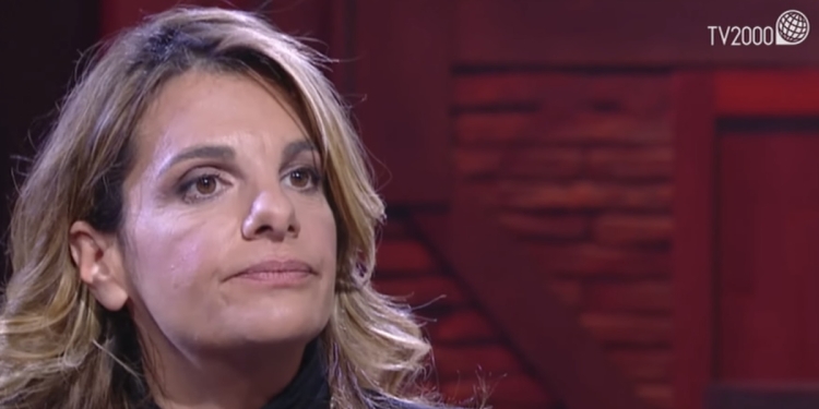 Maria Badalamenti ospite in tv (Foto: Tv2000)