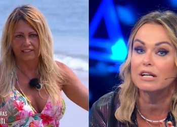 Sonia Bruganelli contro Rosanna Lodi all'Isola dei Famosi 2024 (Foto: Screenshot)