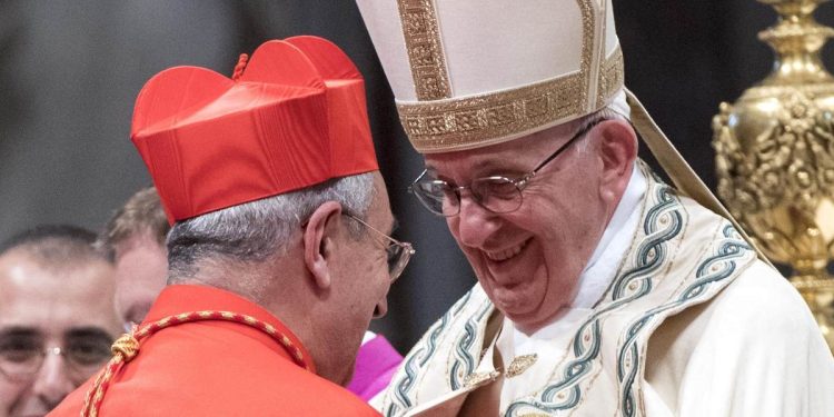 De Donatis e Papa Francesco