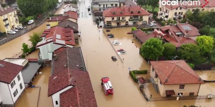 Maltempo a Milano