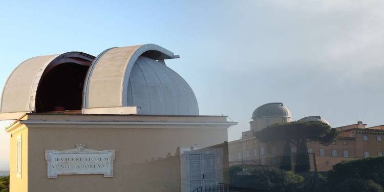 Cupole astronomiche sulla terrazza del Palazzo Pontificio di Castel Gandolfo (Roma)