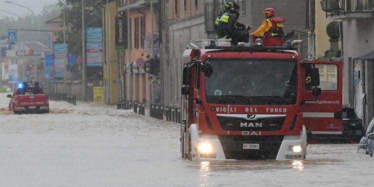 Temporali, maltempo a Bellinzago