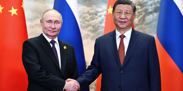 Putin da Xi in Cina